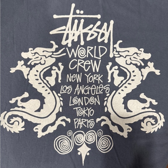 Double Dragon Stussy Tee - Picture 2 of 3
